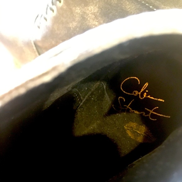 Colin Stuart Metallic Wedge - 8 - Picture 5 of 6